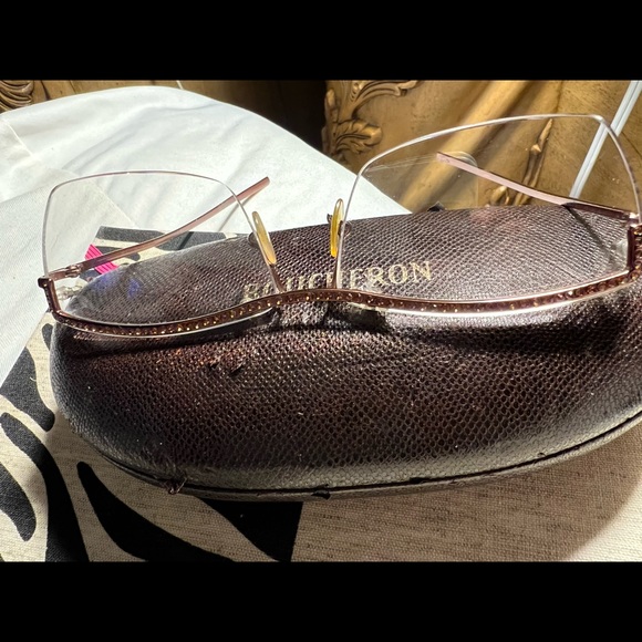 Boucheron brown Rhinestone Optical glasses - Picture 13 of 13